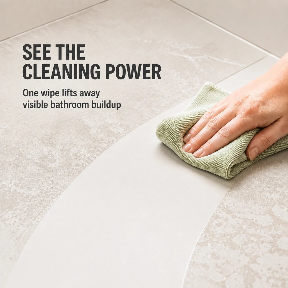 ✨ Bathroom Cleaner: Sparkle in Seconds, No Harsh Fumes