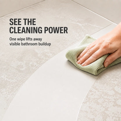 ✨ Bathroom Cleaner: Sparkle in Seconds, No Harsh Fumes