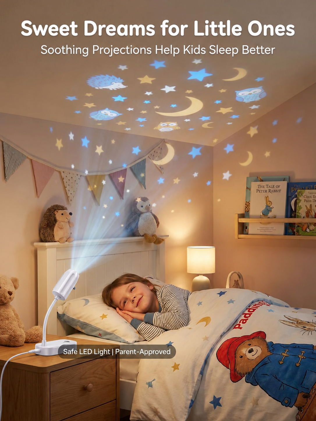 Comauo Ocean & Galaxy Projector: Ultra-HD Sphere Tech, Turns Your Room & Car Into an Aquarium in 1s.